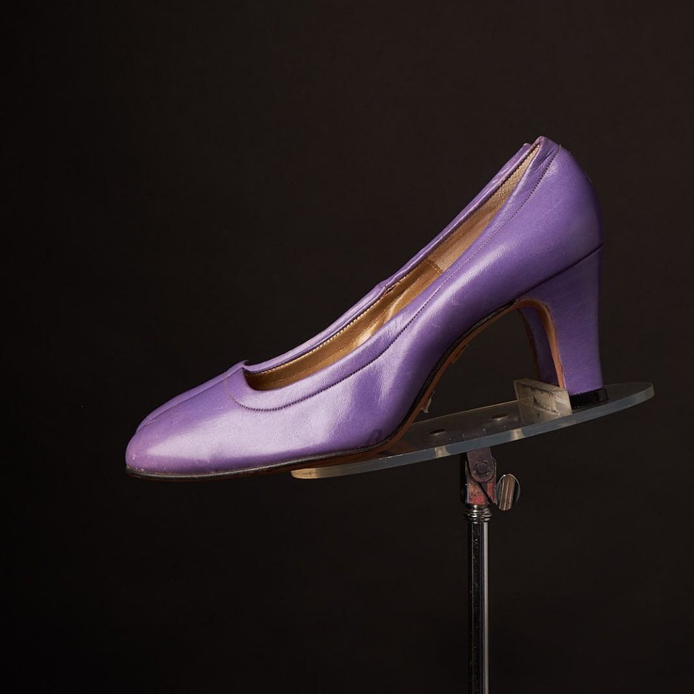 1960s Classic Purple Pumps Heels